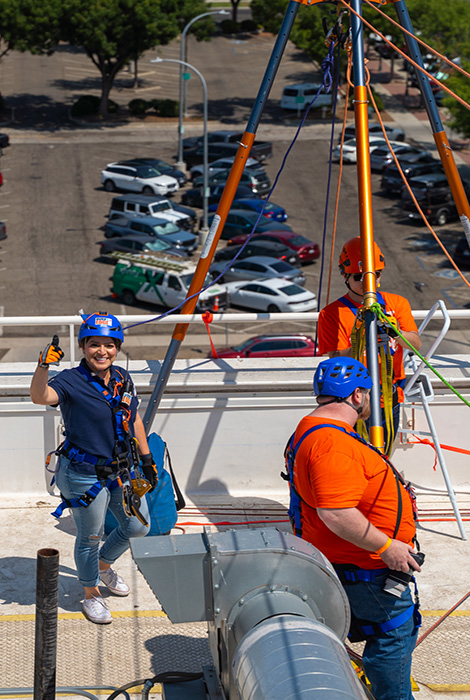 Over the Edge” for United Way3