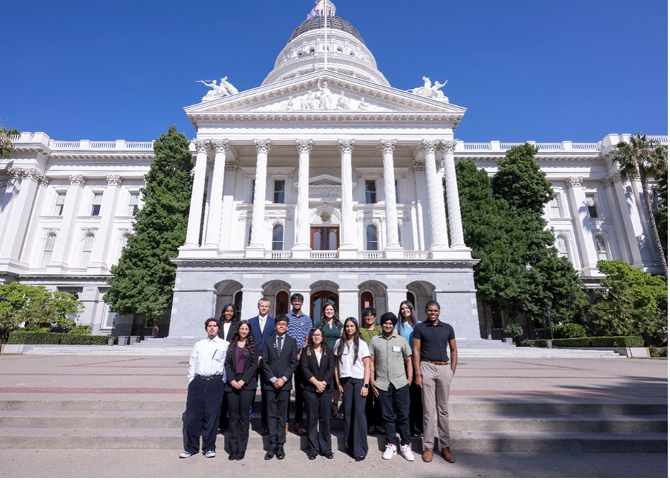 With the Young Legislators Class of 2025