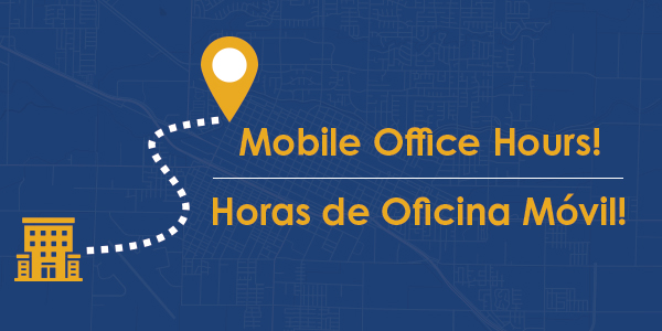 Mobile Office Hours Hero Graphic
