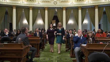 Assemblymember Soria for the Woman of the Year Ceremonies on the Assembly Floor