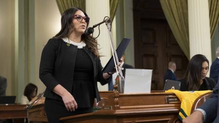 Assemblywoman Soria presents Cesar Chavez Day Resolution