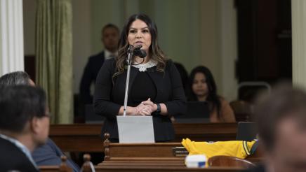 Assemblywoman Soria presents Cesar Chavez Day Resolution