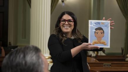 Assemblywoman Soria presents Cesar Chavez Day Resolution