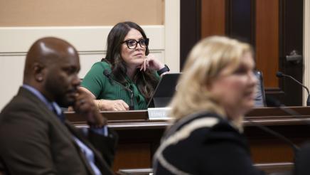 Assemblywoman Soria at the Assembly Banking & Finance Committee Hearing