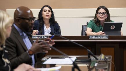 Assemblywoman Soria at the Assembly Banking & Finance Committee Hearing