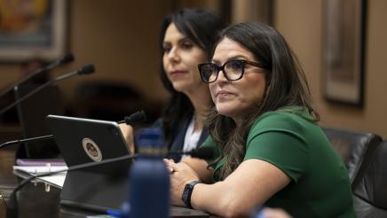Assemblywoman Soria at the Assembly Banking & Finance Committee Hearing