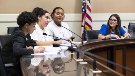 The 2024 Young Legislators Program Visits Sacramento