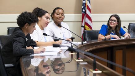 The 2024 Young Legislators Program Visits Sacramento