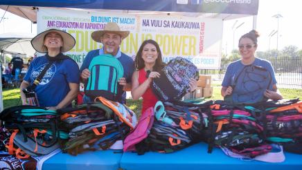 Assemblywoman Soria Hosts Backpack Giveaway and Community Resource Fair in Merced