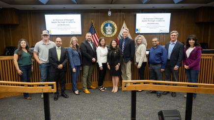The Assembly Committee on Agriculture and the Assembly Committee on Water, Parks, and Wildlife - Joint Informational Hearing on Groundwater Recharge