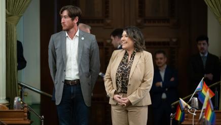Assemblywoman Soria Welcomes Madera County Supervisor Leticia Gonzalez to the Assembly Floor
