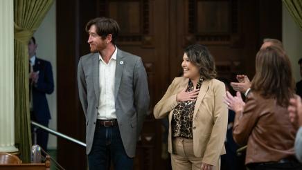 Assemblywoman Soria Welcomes Madera County Supervisor Leticia Gonzalez to the Assembly Floor