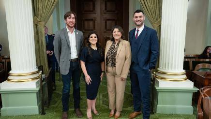 Assemblywoman Soria Welcomes Madera County Supervisor Leticia Gonzalez to the Assembly Floor