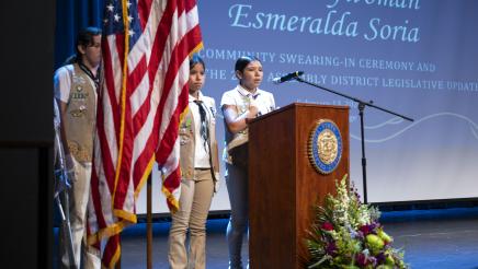 Soria Reaffirms Commitment to Community at Swearing-In Event