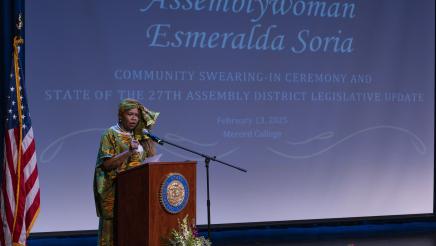 Soria Reaffirms Commitment to Community at Swearing-In Event