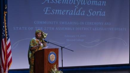 Soria Reaffirms Commitment to Community at Swearing-In Event