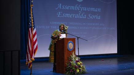 Soria Reaffirms Commitment to Community at Swearing-In Event
