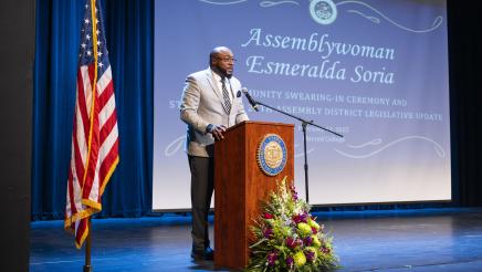 Soria Reaffirms Commitment to Community at Swearing-In Event