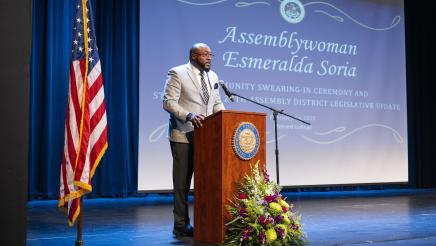 Soria Reaffirms Commitment to Community at Swearing-In Event