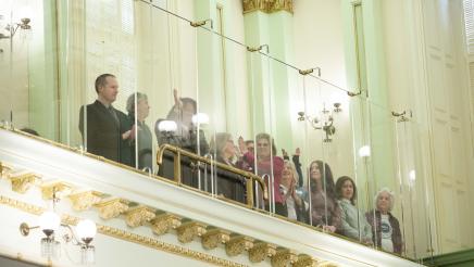 Assemblywoman Soria Recognizes Several Guests from District 27 During Floor Session