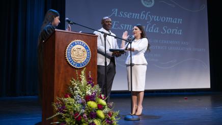 Soria Reaffirms Commitment to Community at Swearing-In Event