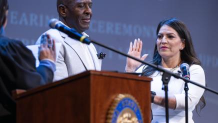 Soria Reaffirms Commitment to Community at Swearing-In Event