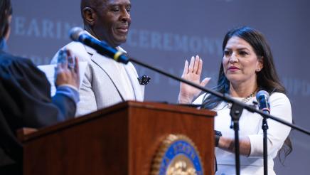 Soria Reaffirms Commitment to Community at Swearing-In Event