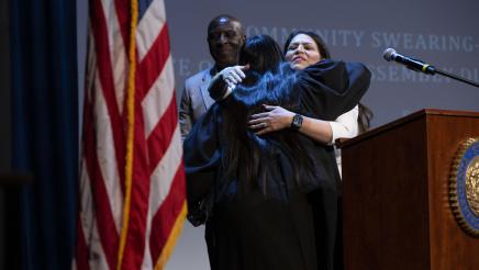Soria Reaffirms Commitment to Community at Swearing-In Event
