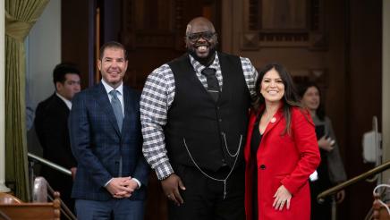 Assemblywoman Soria Recognizes Several Guests from District 27 During Floor Session