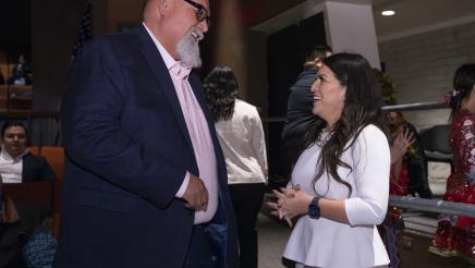 Soria Reaffirms Commitment to Community at Swearing-In Event