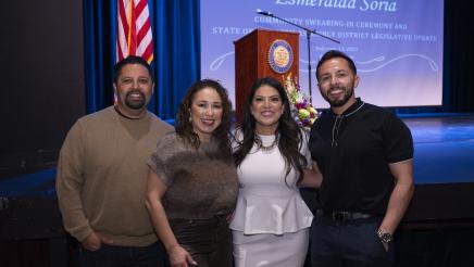 Soria Reaffirms Commitment to Community at Swearing-In Event