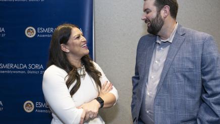 Soria Reaffirms Commitment to Community at Swearing-In Event
