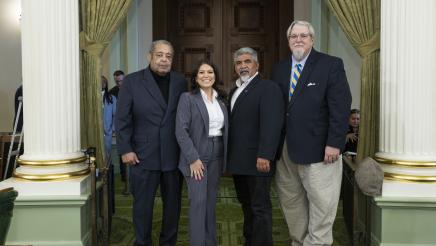 Assemblywoman Soria Welcomes Valley Build to Assembly Floor