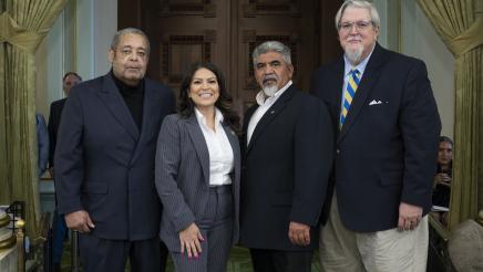 Assemblywoman Soria Welcomes Valley Build to Assembly Floor