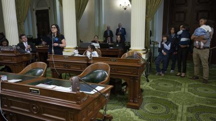 Assemblywoman Soria Recognizes Apraxia Awareness Day, Welcomes Family to the Assembly Floor