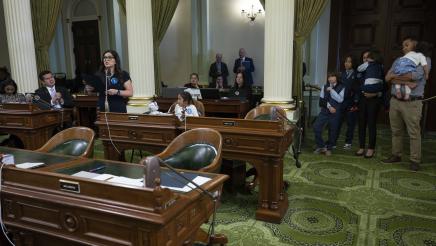 Assemblywoman Soria Recognizes Apraxia Awareness Day, Welcomes Family to the Assembly Floor