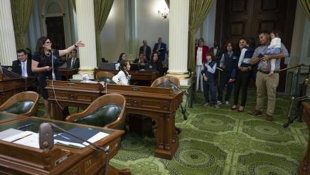 Assemblywoman Soria Recognizes Apraxia Awareness Day, Welcomes Family to the Assembly Floor