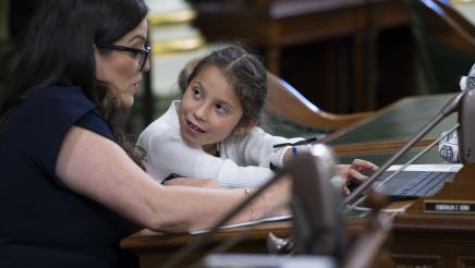 Assemblywoman Soria Recognizes Apraxia Awareness Day, Welcomes Family to the Assembly Floor