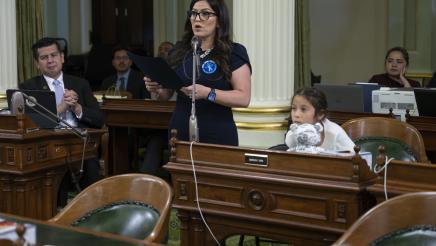 Assemblywoman Soria Recognizes Apraxia Awareness Day, Welcomes Family to the Assembly Floor