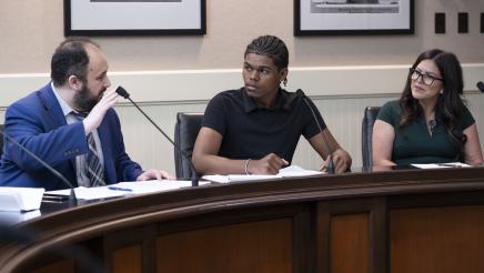 2025 Young Legislators Program Mock Hearing