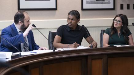 2025 Young Legislators Program Mock Hearing