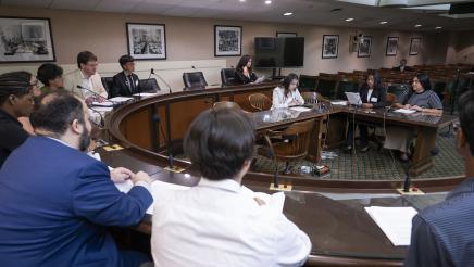 2025 Young Legislators Program Mock Hearing