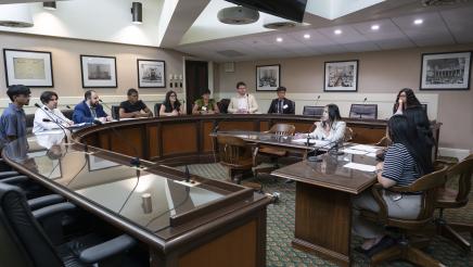 2025 Young Legislators Program Mock Hearing