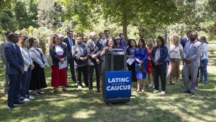 Assemblywoman Esmeralda Soria Stands in Solidarity Against ICE Raids in LA