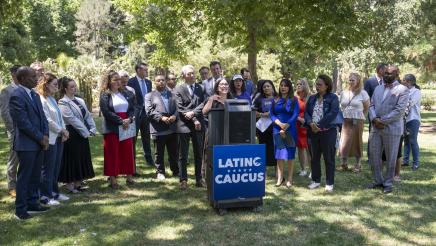 Assemblywoman Esmeralda Soria Stands in Solidarity Against ICE Raids in LA