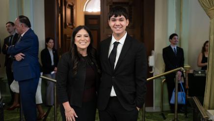 Assemblywoman Soria Welcomes Samantha Selliers & Cash Lee Jones