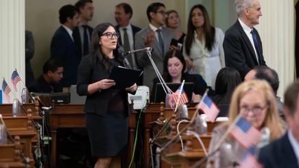 Assemblywoman Soria Welcomes Samantha Selliers & Cash Lee Jones