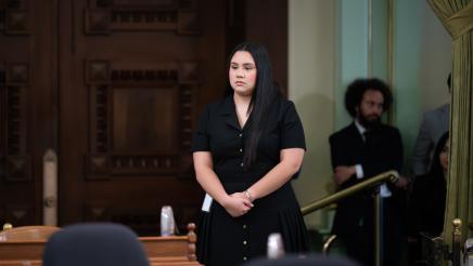 Assemblywoman Soria Recognizes Maddy Intern Leah Alonzo