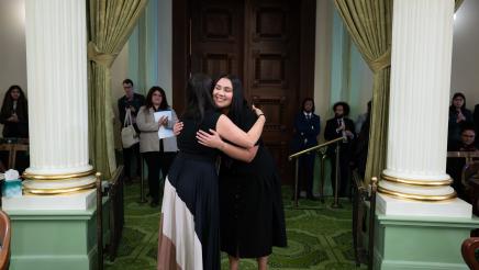 Assemblywoman Soria Recognizes Maddy Intern Leah Alonzo