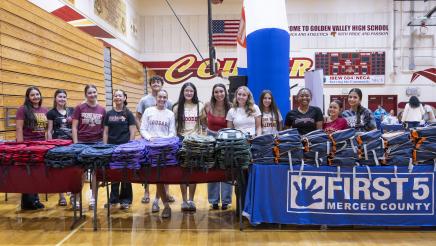 Assemblywoman Soria Hosts Backpack Giveaway in Merced